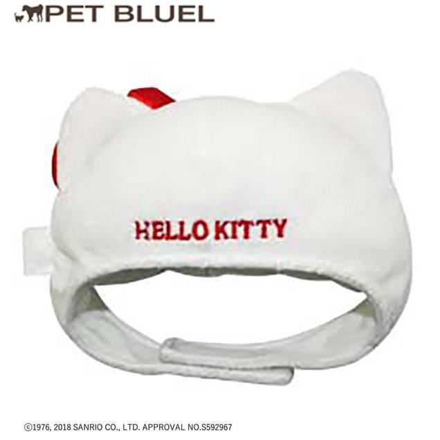 犬用 ハローキティ被り帽子 ※メール便不可 : 犬服犬用品PETBLUELペット