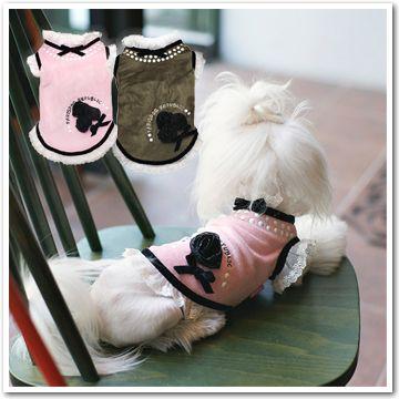 犬 服 ペット ウェア Dog ドッグ 犬用 Paris Dog 薔薇コサージュワンピース K Paris0038 犬服犬用品petbluelペットブルール 通販 Yahoo ショッピング