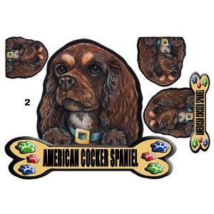 犬 ステッカー アメリカンコッカースパニエル 2 シール 可愛い 車 壁 玄関 オーダー グッズ プレゼント ドッグ イラスト シルエット かわいい 顔 1 2s ステッカーグッズのペットちゃん 通販 Yahoo ショッピング