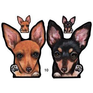 犬 ステッカー ミニピン10 ミニチュアピンシャー 犬 ネーム入れ不可 シール 愛犬 雑貨 グッズ ペット 車 犬雑貨 26 10s ステッカーグッズのペットちゃん 通販 Yahoo ショッピング