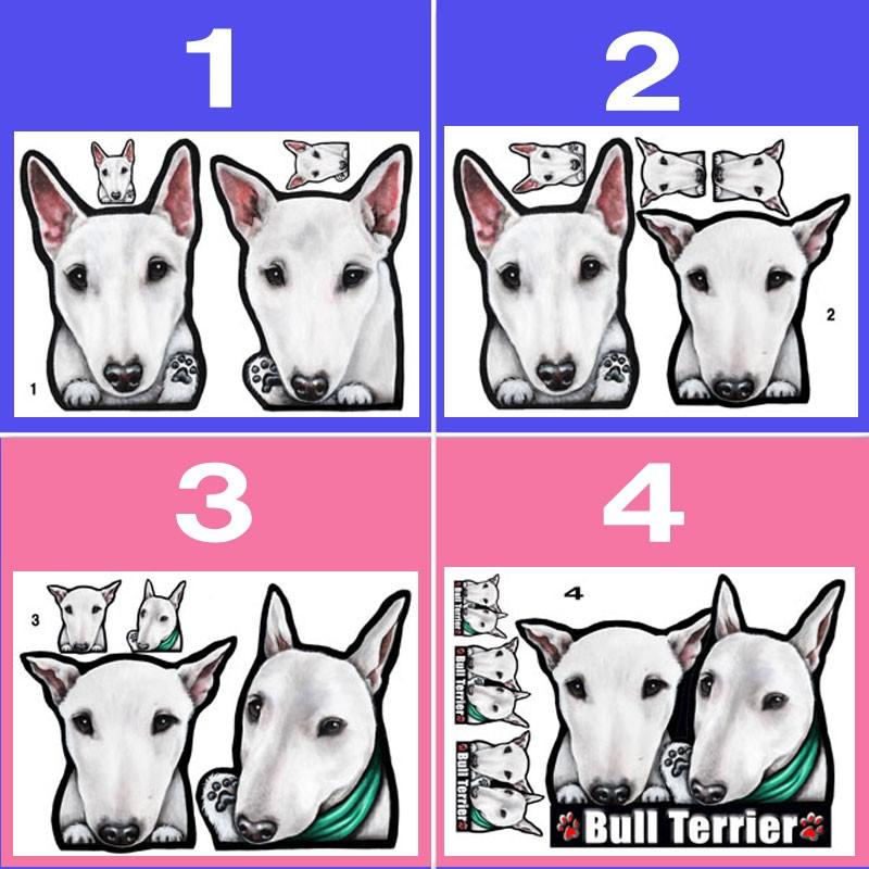 犬 ステッカー ブルテリア シール 可愛い 車 壁 玄関 愛犬 雑貨 オーダー オリジナル グッズ プレゼント ドッグ イラスト シルエット かわいい 顔 38 0 ステッカーグッズのペットちゃん 通販 Yahoo ショッピング