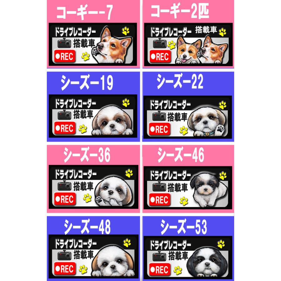 祝日 白 マグネット ドライブレコーダー搭載 録画 ステッカー 犬 可愛い 車用 あおり運転 防止 抑制 オーダーメイド グッズ プレゼント おしゃれ かわいい 顔 Aynaelda Com
