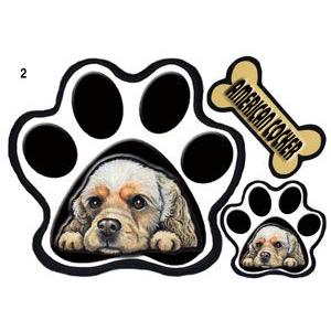 Pawパウ 犬 ステッカー アメリカンコッカースパニエル 2 シール 可愛い 車 壁 玄関 グッズ プレゼント ドッグ イラスト シルエット かわいい 顔 Pw 1 2 ステッカーグッズのペットちゃん 通販 Yahoo ショッピング