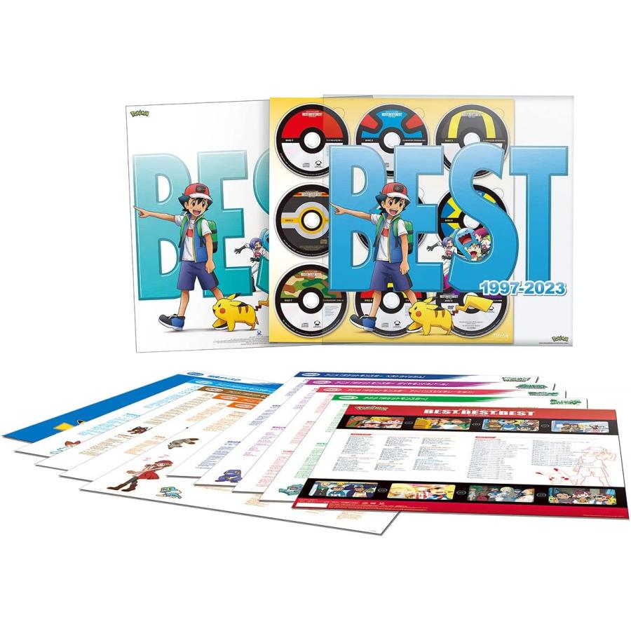 ポケモンTVアニメ主題歌 BEST OF 1997-2023 完全生産限定盤 DVD盤
