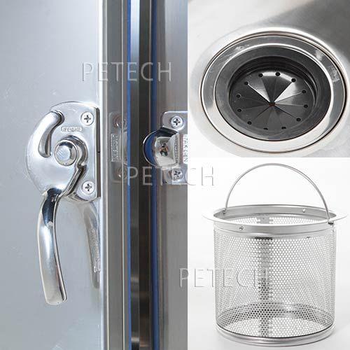 ドッグバス スコール-1200 ドア付 右トビラタイプ : ペテック