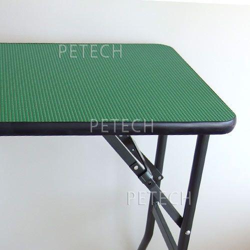 【日本製】トリミングテーブル ミニ グリーン×ガンメタ　★ |  | 02