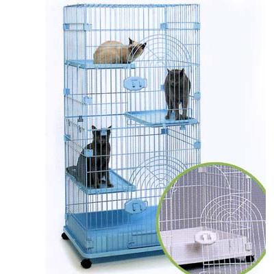 ジービー - GB S位置づけ C-02 猫用 (白いこと金網＆白いこと下つ方) 猫用品-キャットケージ