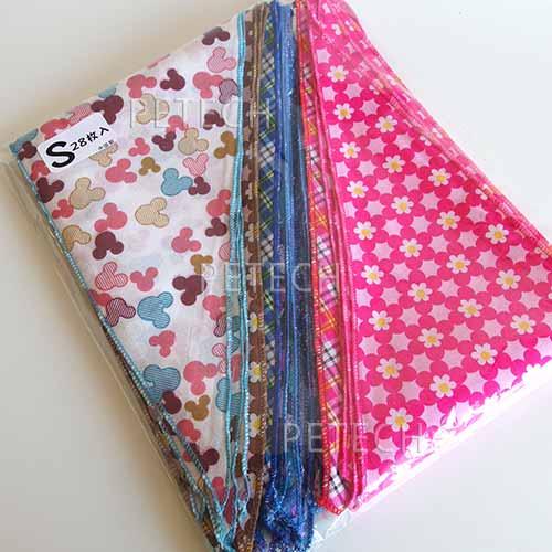 中国製　業務用バンダナ　アソート　Ｖ-mix　Ｓ（28枚入り）　【メール便対応】★ | 