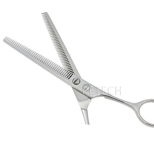 菊王冠 BOB T-CW ６０４２ 両刃 トリミングシザー セニング（スキバサミ）【6インチ】 |  | 01