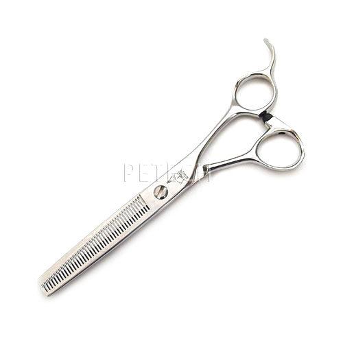 ウサギ セニング 42目 オフセットハンドル トリミングシザー セニング スキバサミ 6インチ 即日発送対象 ペテック 通販 Yahoo ショッピング