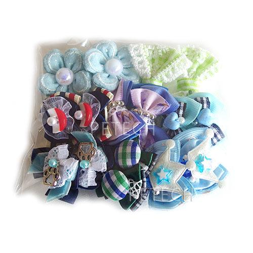 お楽しみペット用リボン　アソート　男の子用　16ケ入　【メール便対応】　★ |  | 01