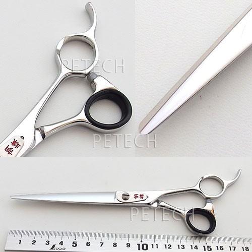 東京理器 胡蝶 ＭＫ-68Ｆ（お手入れセット １回研ぎ無料券付）仕上・荒刈り用鋏　トリミングシザー【6.8インチ ハサミ】　★ |  | 01