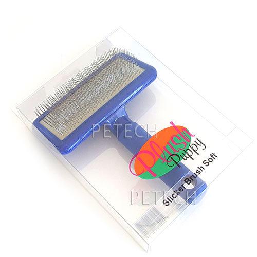 プラッシュパピー　ＮＥＷ！スリッカーブラシ ソフト　★ | Plush Puppy | 01