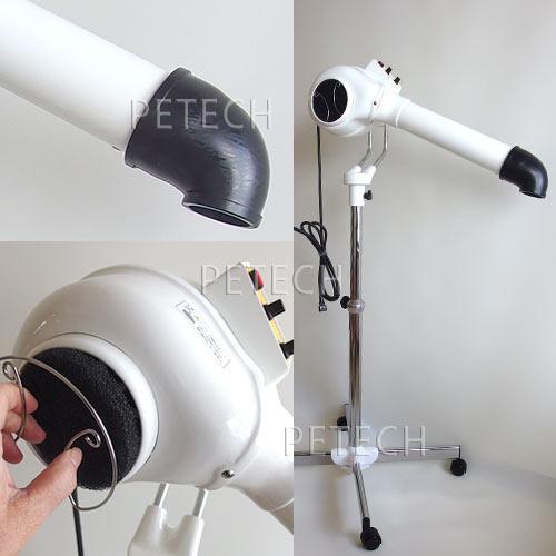 ペットドライヤー　ニチリ　ＮＲ-ＯＮＥ　十字脚スタンド　ホワイト |  | 02