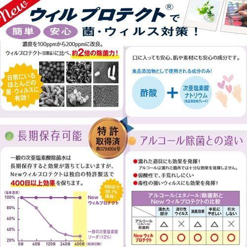 【業務用】NEW　ウィルプロテクト（強力除菌消臭水）　４Ｌ　★ |  | 02