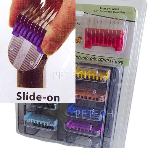 WAHL 5 in 1ブレード専用ガイドコーム（8個セット