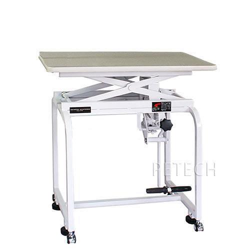 油圧式トリミングテーブル　Ｘ-７５０　天板グレー | 