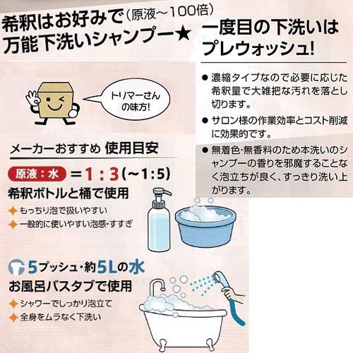 キンペックス　プレウォッシュシャンプー　10L　ミニコック付 | KINPEX | 01