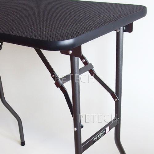 【日本製】【ブラック】トリミングテーブル Ｍ ブラック×ガンメタ (万力アーム付)　★ |  | 02