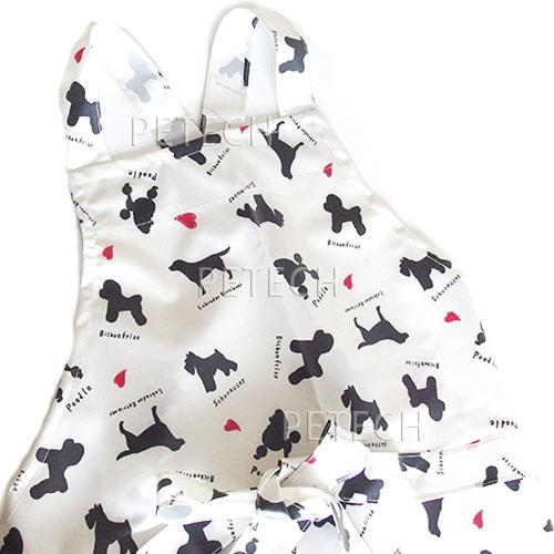 キンペックス 超カル・グルーミングエプロン オフホワイト トリマー用エプロン 【防水】　【メール便対応】　★ | KINPEX