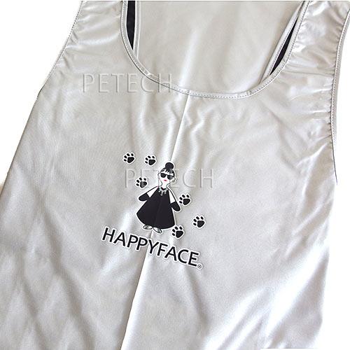 【防水】HAPPYFACE　防水・軽量エプロン　(イラストver)　トリマー用エプロン　【メール便対応】 | 