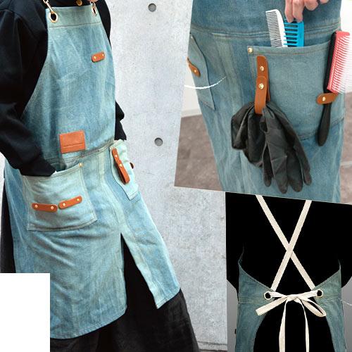 トリコ デニムエプロン DE-24K01 【メール便対応