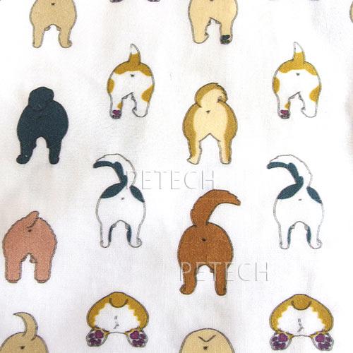 【防水】トリミングエプロン　Dog hip柄　アジャスターバックルタイプ　防水エプロン　【メール便対応】　★ | Chien Mechant | 01