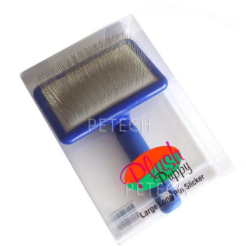 プラッシュパピー　ラージロングピンスリッカー（プログルーミングブラシ）　★ | Plush Puppy | 01