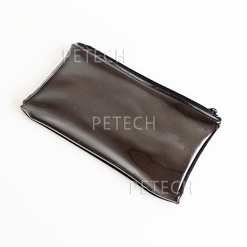 【在庫整理品】ビニールポーチ 黒 マチなし サイズ20×11cm 【ネコポス便対応】 | 