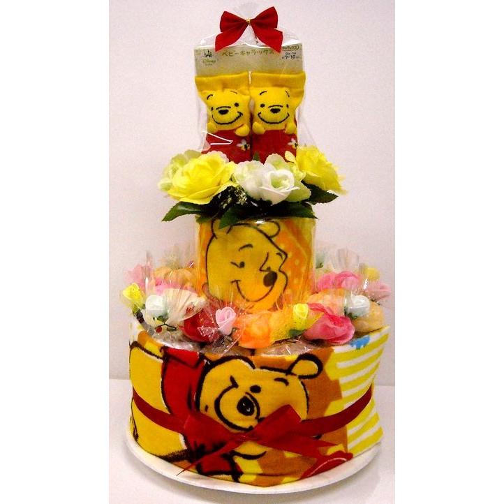 大人の上質 直送ギフト対応可 出産祝い おむつケーキ ディズニー くまのプーさん ２段おむつケーキ R２ Babylonrooftop Com Au