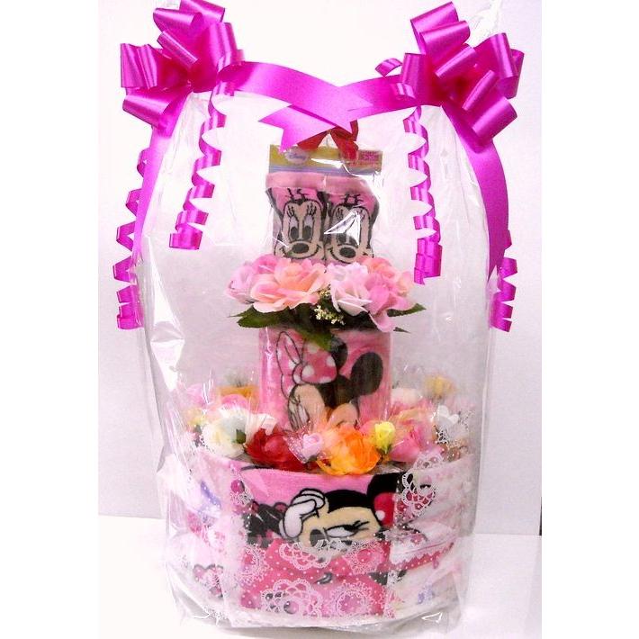 最大87 Offクーポン 直送ギフト対応可 出産祝い おむつケーキ おしゃれ オムツケーキ 可愛いくって人気の ２段おむつケーキ ディズニーr２ 女の子用ミニー 華やかな豪華版 Supplystudies Com