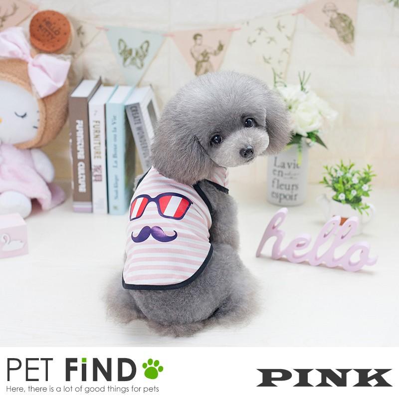 PET FiND（ペットファインド） 犬服 ヒゲおじさんタンクトップ S~XXL