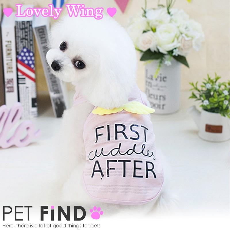 犬服 PETFiND ラブリーウイングタンクトップ 羽のタンクトップ S~XXL 犬の服 夏服 :crma-1229:犬服の専門店PETFiND(ペットファインド) 通販 犬服ドッグウェア★ラブリービッグリボン★ピンク★L