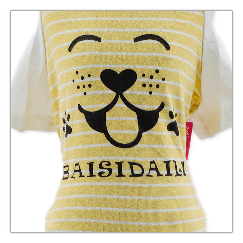 犬用シャツ Tシャツ (ホワイト、さくらんぼ柄) 夏の室内着 小型犬 犬用シャツ Tシャツ (ホワイト、さくらんぼ柄) 夏の室内着 小型