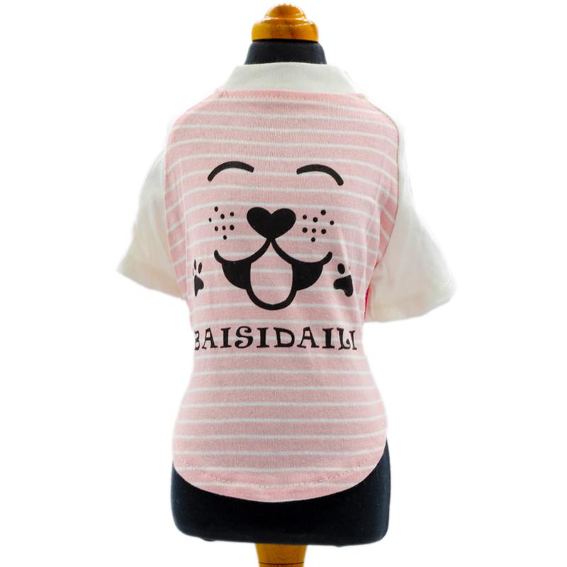 犬ボーダーシャツ　マルチボーダーＴシャツ　犬お洋服　ペットボーダーウェア 楽天市場】犬服 ボーダーTシャツ 春秋冬 定番 飼い主とペア 小型