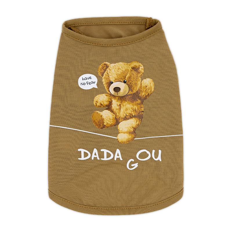 犬服 PETFiND 送料無料 DADAGOU BEAR クマ シャツ シンプル 部屋着 伸縮性 コットン100% お散歩 小型犬 / 小型犬 / 中型犬 可愛い|petfind|15