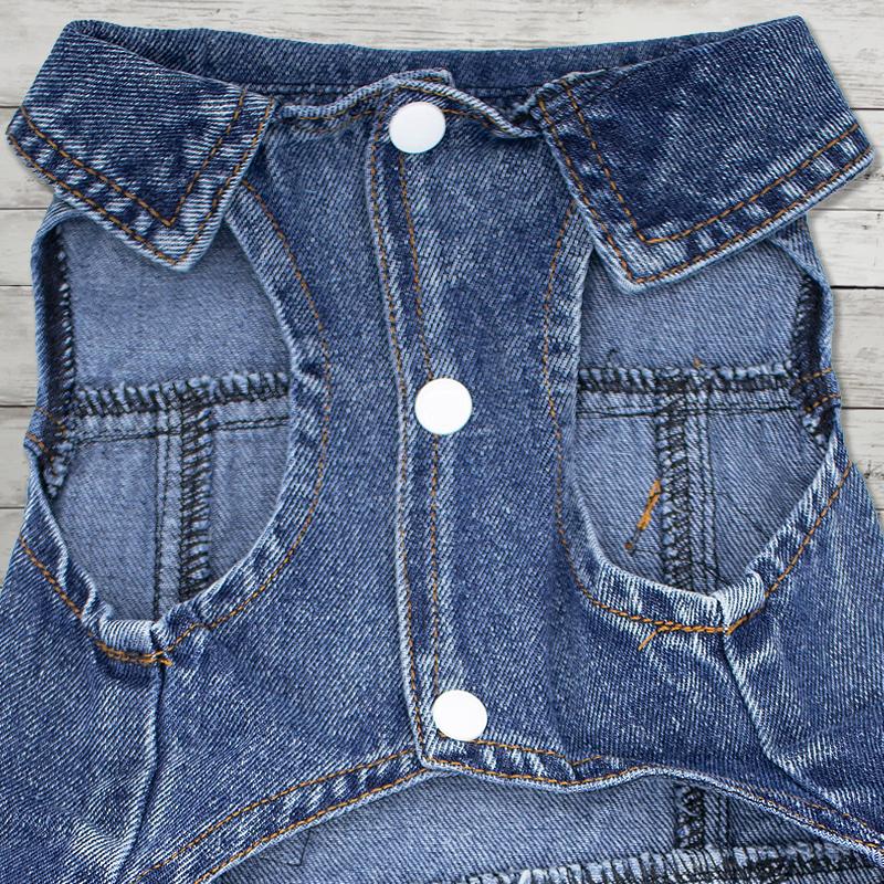 PET FiND 犬 服 つなぎクラッシュデニム 犬用 犬服 冬 ペット服