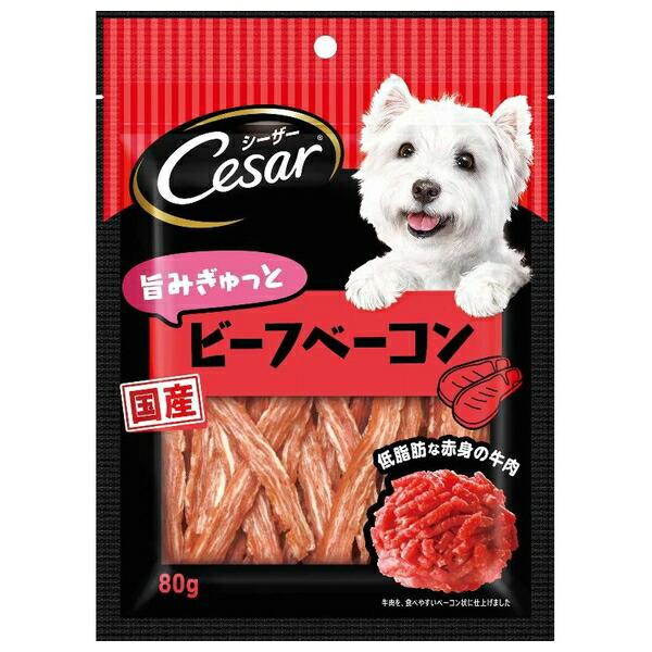 【箱売り 36個セット】◇マースジャパンリミテッド CES9シーザースナック 旨みぎゅっとビーフベーコン 80gの画像