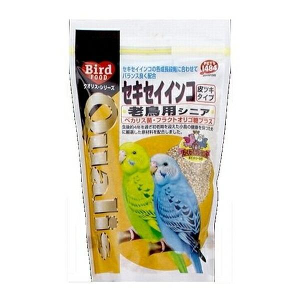 【箱売り 50個セット】◇ペッズイシバシ クオリス セキセイインコシニア老鳥用 400g_1