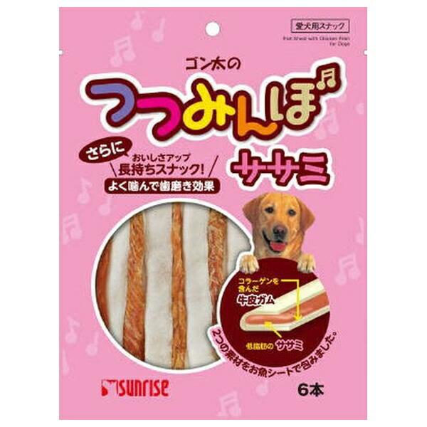 【箱売り 48個セット】◇マルカン(サンライズ) ゴン太のつつみんぼ ササミ 6本_1