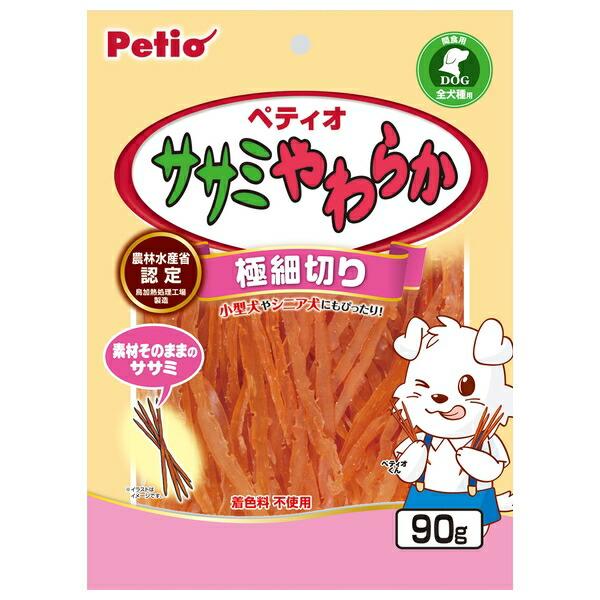 【箱売り 30個セット】◇ペティオ ササミやわらか 極細切り 90gの画像