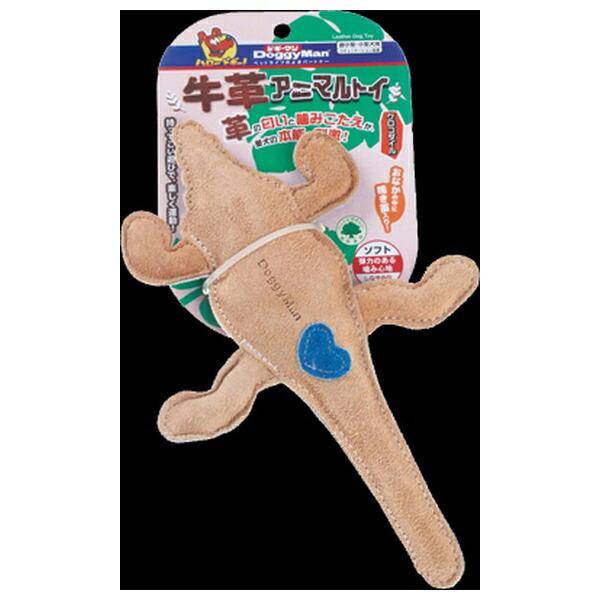 ◇ドギーマンハヤシ 牛革アニマルトイ クロコダイル : ペット 