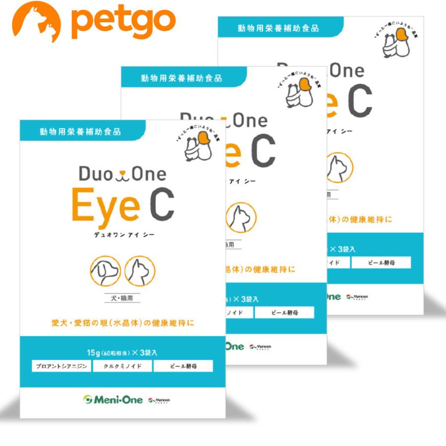 3個セット】Duo One Eye C(デュオワンアイシー)犬猫用 180粒(60粒×3袋) :2021062815041:ペットゴー 2号館 ヤフー店 - 通販 - Yahoo!ショッピング 3個セット】Duo One Eye C(デュオワンアイシー)犬猫用 180粒(60粒×3袋) :2021062815041:ペットゴー 2号館 ヤフー店 - 通販 - Yahoo!ショッピング