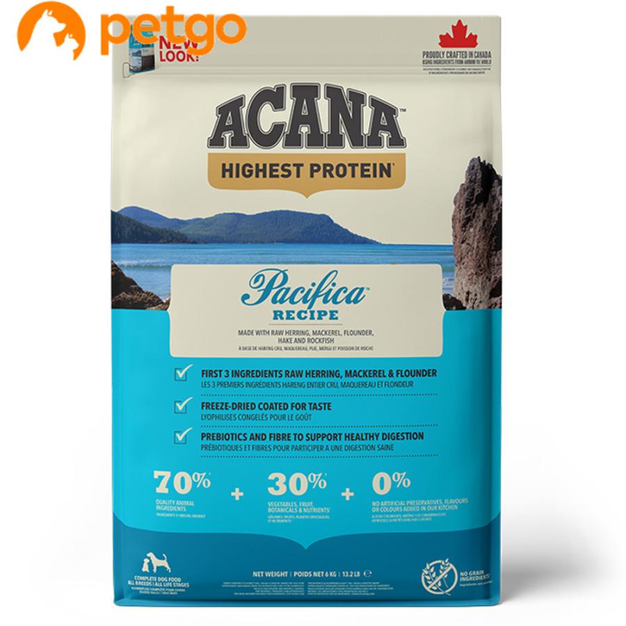 ACANA アカナ パシフィカドッグレシピ ドッグフード　6kg ACANA（アカナ） パシフィカドッグレシピ 6kg : ペットゴー ヤフー店