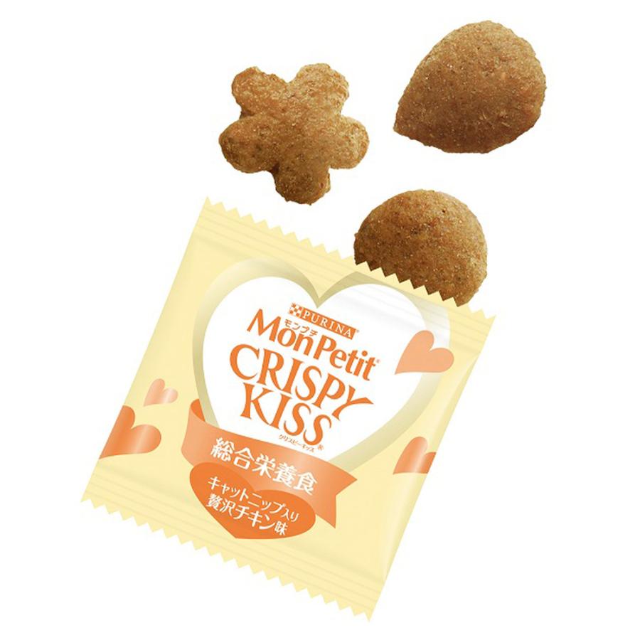 PURINA モンプチ クリスピーキッス 総合栄養食 キャットニップ入り贅沢