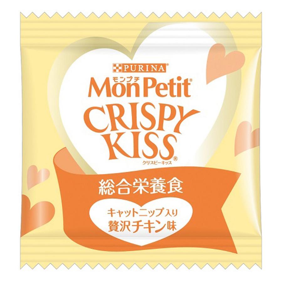 12袋 ペット・ペットグッズ キャットフード モンプチ クリスピー