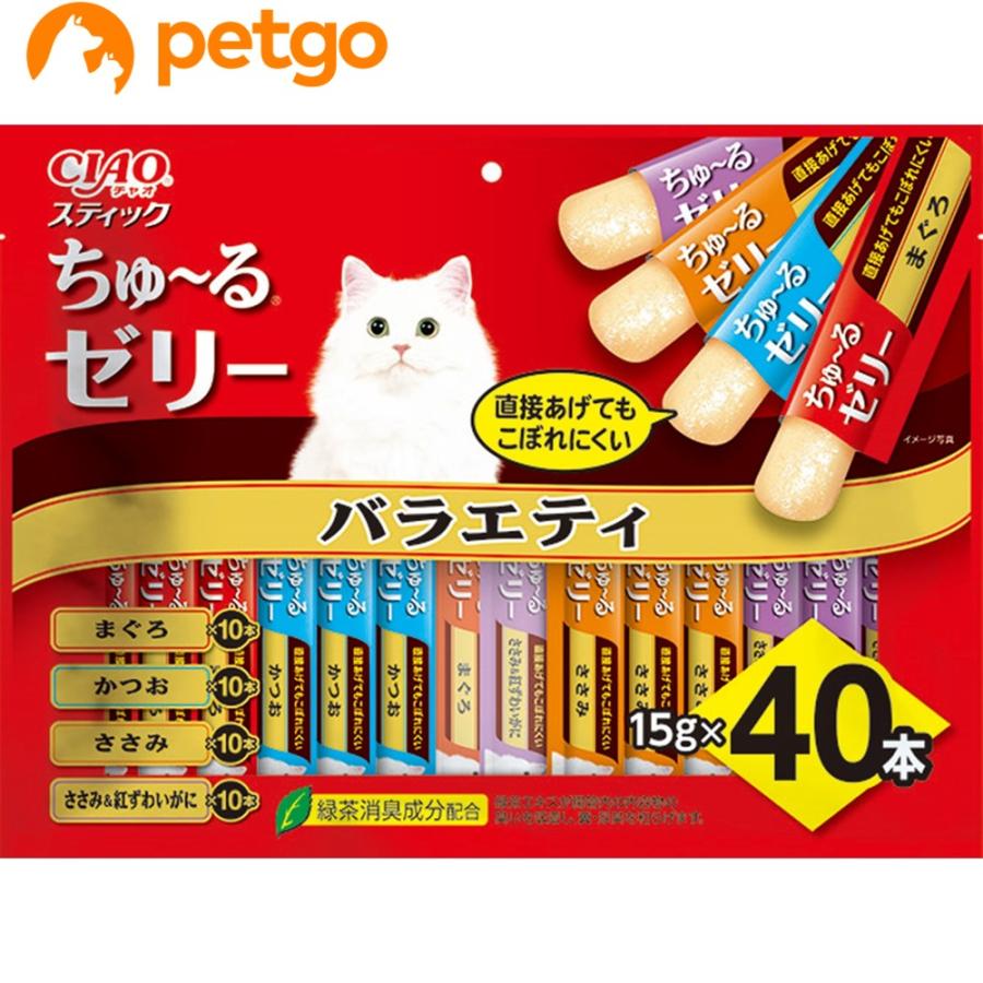 いなばペットフード CIAO(チャオ) スティック バラエティ 40本入り