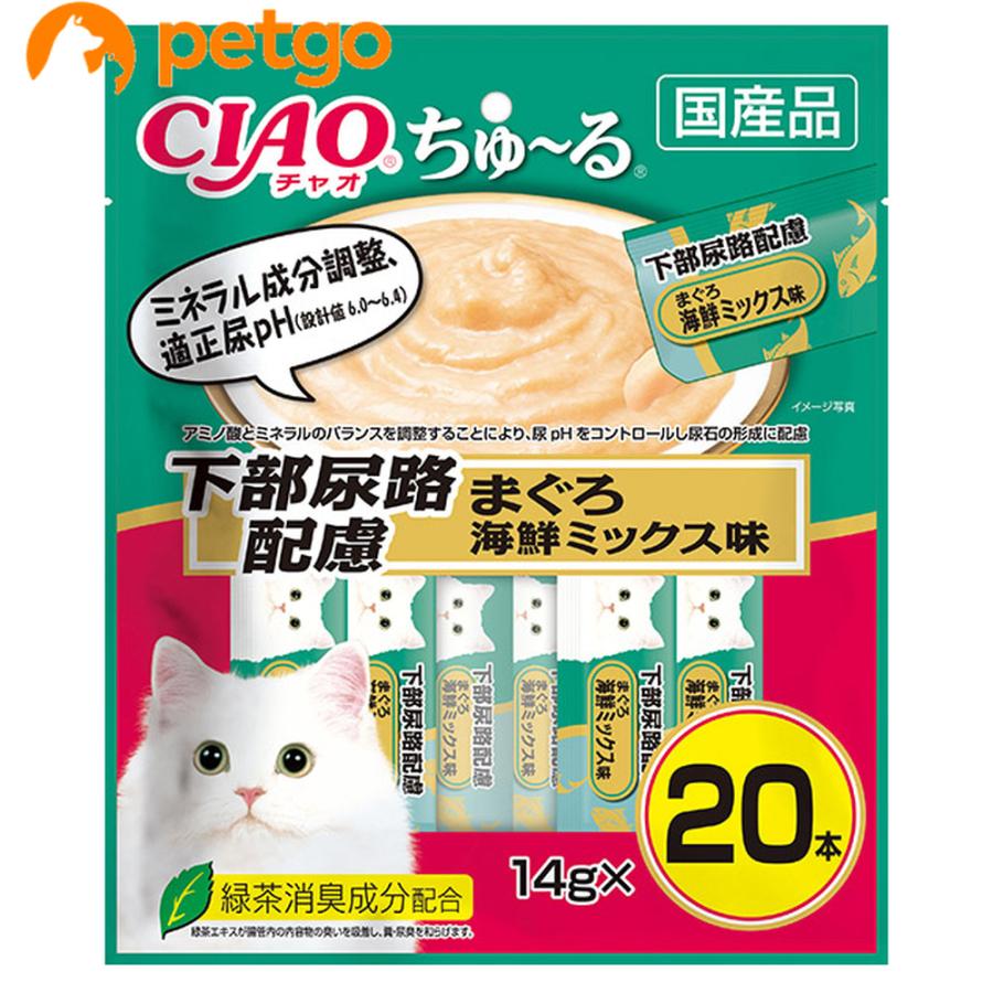 いなばペットフード CIAO(チャオ) ちゅ〜る 下部尿路配慮 まぐろ いなばペットフード CIAO(チャオ) ちゅ〜る 下部尿路配慮 まぐろ