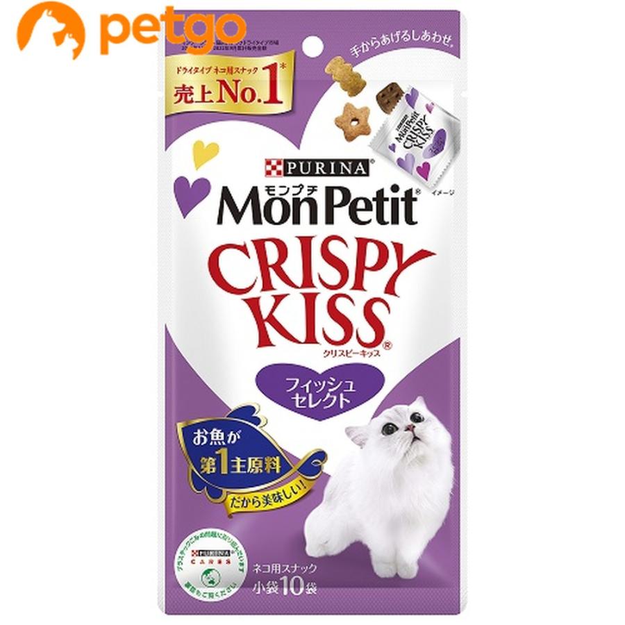 PURINA モンプチ クリスピーキッス フィッシュセレクト 3g×10袋 PURINA モンプチ クリスピーキッス フィッシュセレクト 3g×10袋