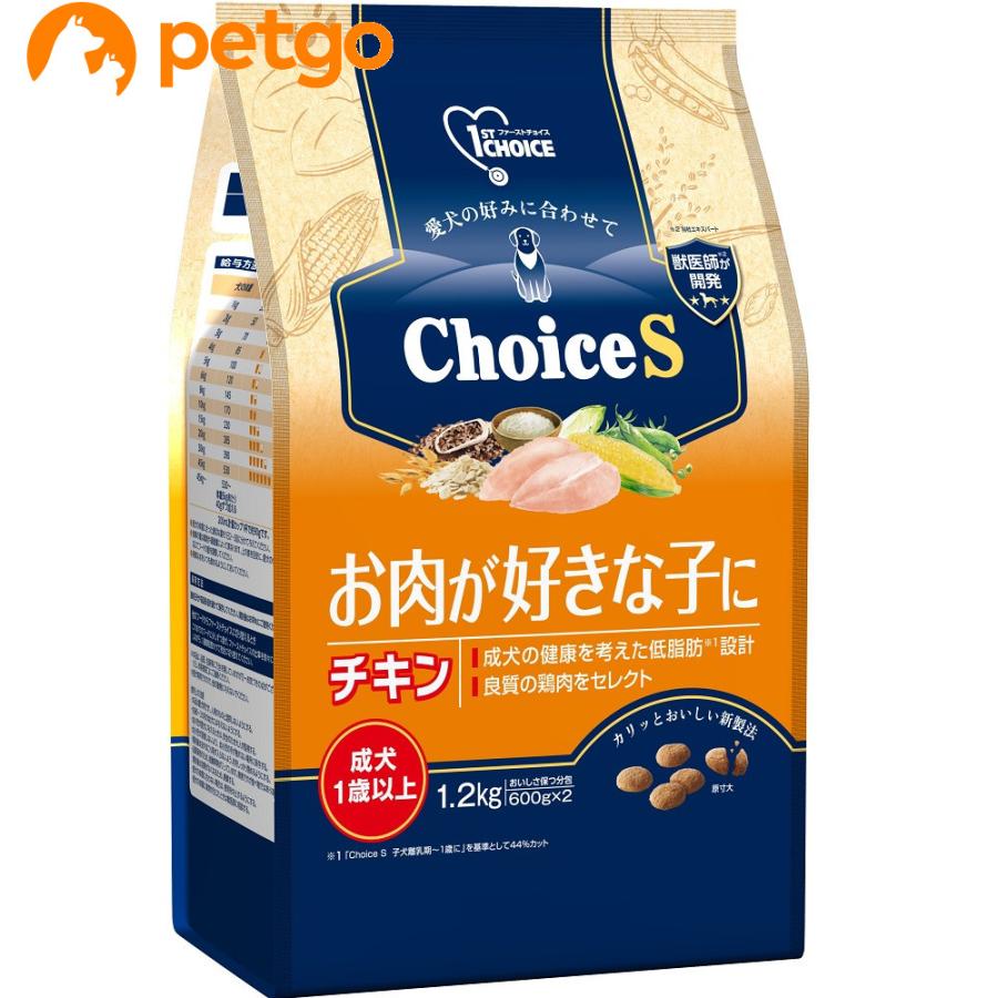 ファーストチョイス ChoiceS お肉が好きな子にチキン成犬1歳以上